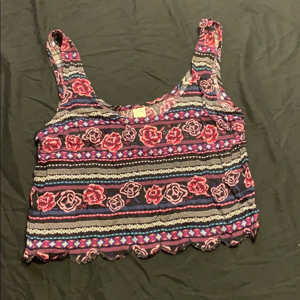 Pac Sun Cropped tank top